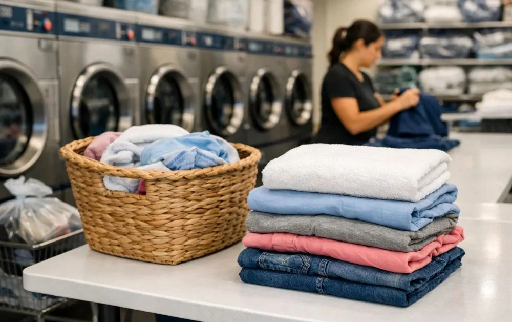 How Wash and Fold Laundry Services Benefit Students Living on Campus?