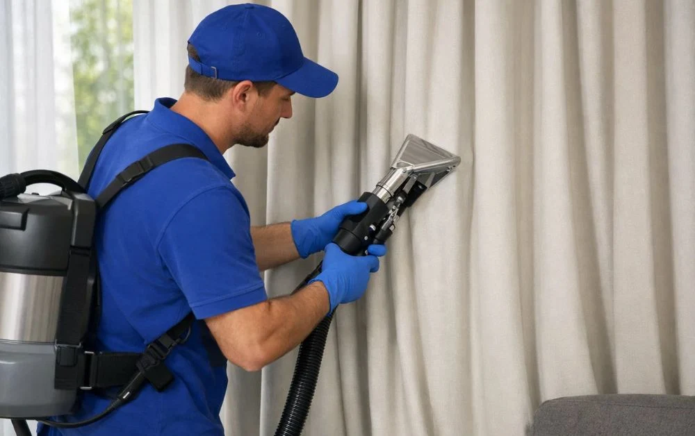 How Professional Curtain Cleaning Works
